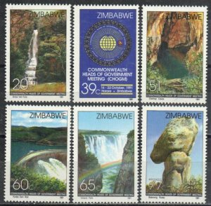 Zimbabwe Stamp 648-653  - Waterfalls, Caves, Rock Formations