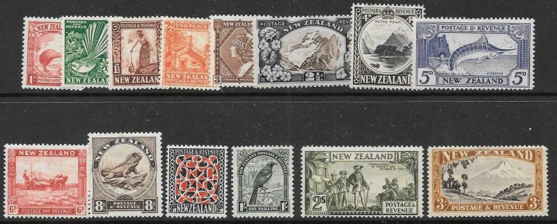 NEW ZEALAND SG577/90c 1936-42 DEFINITIVES MTD MINT