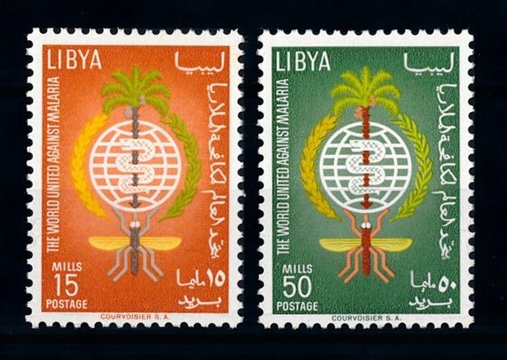 [70923] Libya 1962 Fight against Malaria Mosquito  MNH