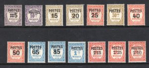 Monaco - Sc# 131 - 144 MLH       -          Lot 1225092