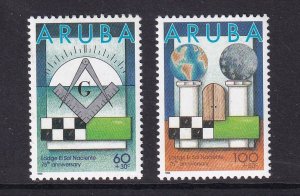 Aruba   #B43-B44   MNH  1996  solidarity
