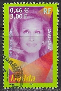 France ~ Scott # 2822 ~ Used ~ Dalida