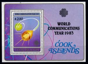 [65031] Cook Islands 1983 Space Travel Weltraum Satellite Souvenir Sheet MNH