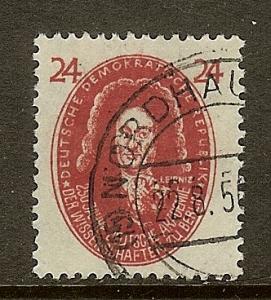 Germany DDR, Scott #66, Gottfried von Leibnitz, Used