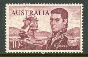 Australia 1963 Navigators  10'  Deep Claret Scott #377 MNH Z13