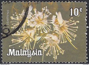 MALAYSIA 1979 10c Multicoloured, Flowers FU