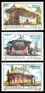 Romania 1996 Scott #4099-4101 Mint Never Hinged