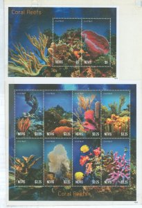 Nevis #1831-2  Souvenir Sheet