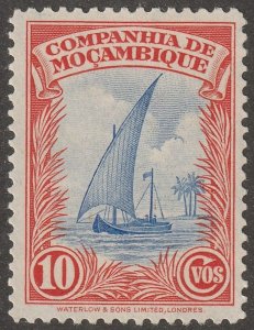 Mozambique Company, stamp, Scott#177,  mint, hinged,  10 cvo,