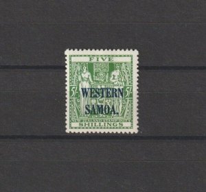 WESTERN SAMOA 1941/53 SG 208 MINT CERT