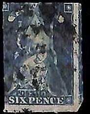 94749j - Australia  VICTORIA - STAMP - SG #  73  USED - corner fault