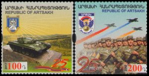 2017 Karabakh Republic of Artsakh 139-140 25th anniversary of the liberation of