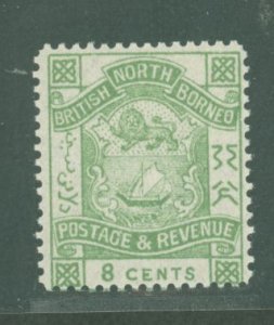 North Borneo #42 Mint (NH) Single