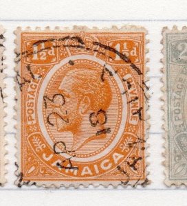 Jamaica 1912 GV Early Issue Fine Used 1.5d. 202687