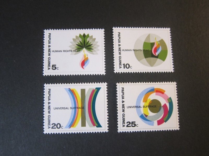 Papua New Guinea 1968 Sc 261-64 set MH