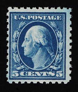 AFFORDABLE GENUINE SCOTT #428 F-VF MINT PRISTINE OG NH 1914 BLUE PERF-10 SL-WMK