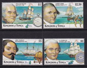 Tonga 1014-1017 Sailing Ships MNH VF