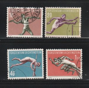 Liechtenstein 297-300 Set U Sports (B)