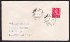 GB SCOTLAND 1970 cover UIG / PORTREE ISLE OF SKYE cds......................A9266