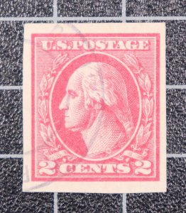 Scott 534 2 Cents Washington Used Nice Stamp SCV $15.00