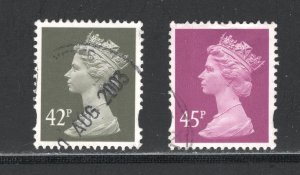 Great Britain #MH267A, MH270A    VF, Used, CV $10.15 .... 2481247