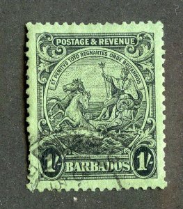 1925 Barbados Sc.# 175a 13½x12½ used cv $50 ( 9701 BCXX )