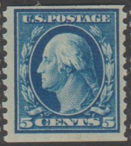 U.S. Scott #447 Coil Washington Stamp - Mint Single - IND