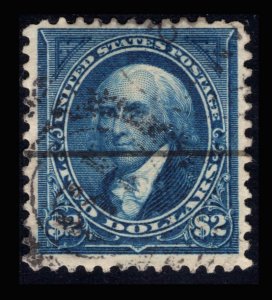 US STAMPS # 277 USED COCHRANTON PA CAT. $400 LOT #14523