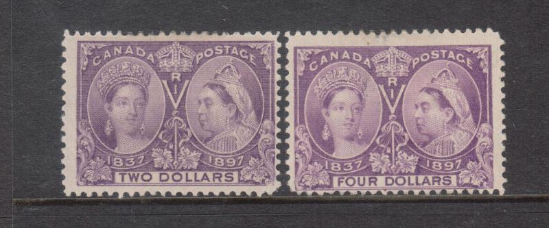 Canada #62 & #64 Mint Duo