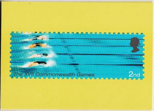 Great Britain. 2002 Friendly Games. PHQ Cards(5) Unused