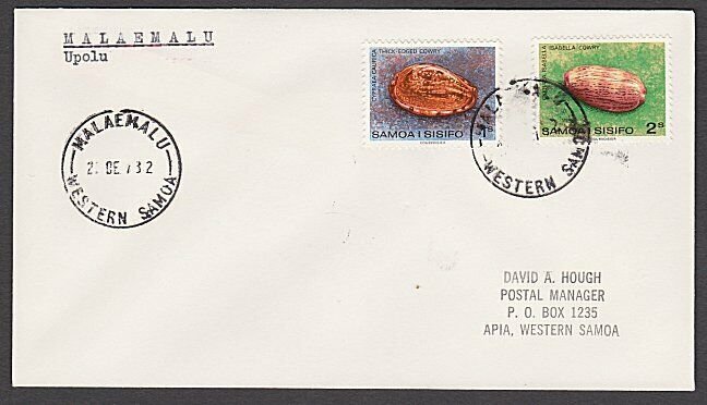 SAMOA 1978 cover  MALAEMALU cds.............................................B149