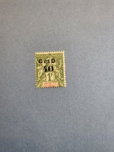 Stamps Guadeloupe Scott #48a h
