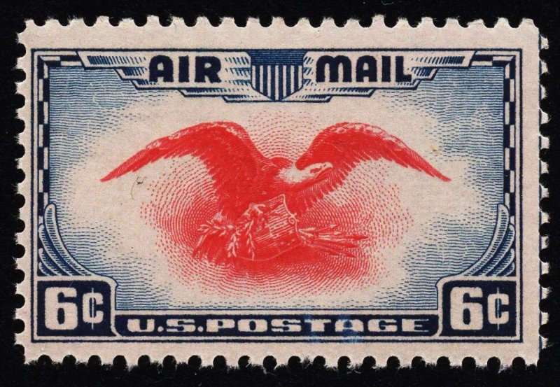 US C23 MNH VF 6 Cent Eagle and Shield