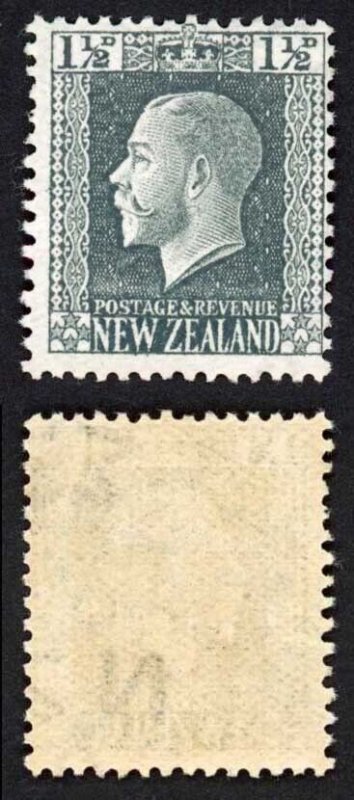 New Zealand SG437 1 1/2d Slate (Local Plate) M/M Cat 9 pounds