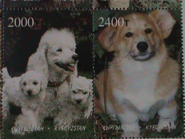 ​KYRGYZSTAN-WORLD FAMPUS LOVELY DOGS-MNH SHEET, VERY FINE-HARD TO FIND