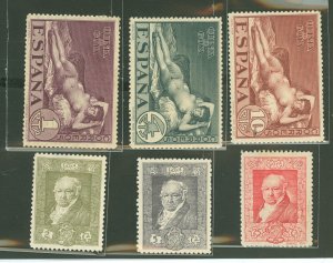 Spain #397-402  Single (Complete Set)