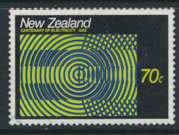 New Zealand SG 1446 SC# 892 Used  Electricity & Gas 1988
