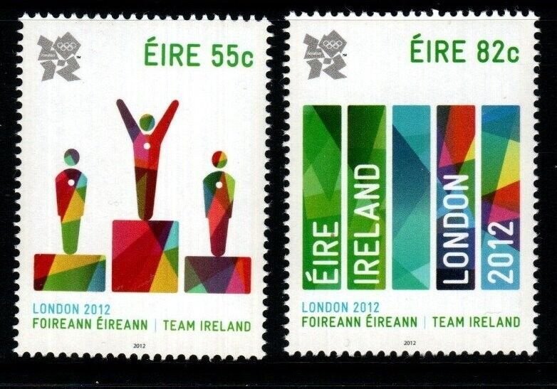 IRELAND SG2130/1 2012 OLYMPIC GAMES MNH