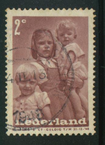 Netherlands Sct # B180; Used