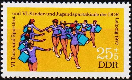 Germany(DDR). 1977 25pf +5pf S.G.E1959 Unmounted Mint