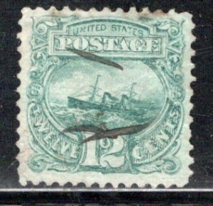 United States Scott 117, used