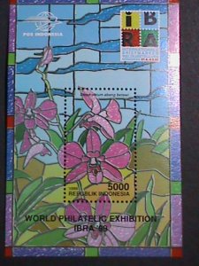 ​INDONESIA-1999 SC#1846 IBRA'99 STAMPS SHOW  NUREMBERG-MNH S/S-VERY FINE