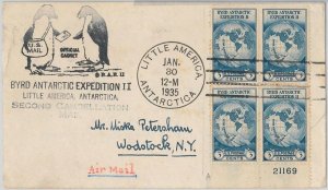 56791 - USA - POLAR Antarctic  - POSTAL HISTORY: COVER (FDC ?)  1935