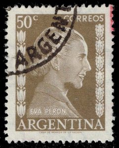 Argentina #606 Eva Peron; Used  EFO