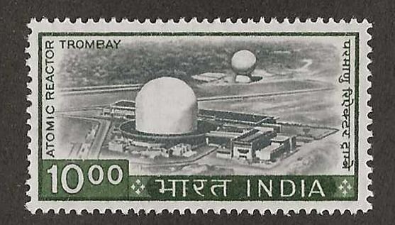 India Sc #422 10r  top value NH VF