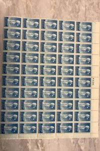 744 MNH SHEET YELLOWSTONE PLATE 21281 Top No Flaws