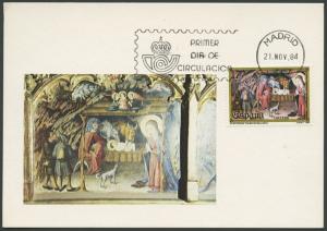 Spain, Maximum Card, First Day Cover