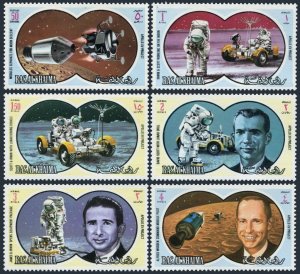 Ras Al Khaima 561-565,A561,MNH. Apollo 15 Moon mission,1971.