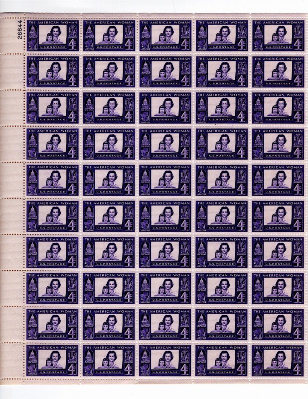 USA 1960 MNH Sc 1152 Full Sheet of 50