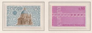 France   #1303-1304  MNH  1971  Europa